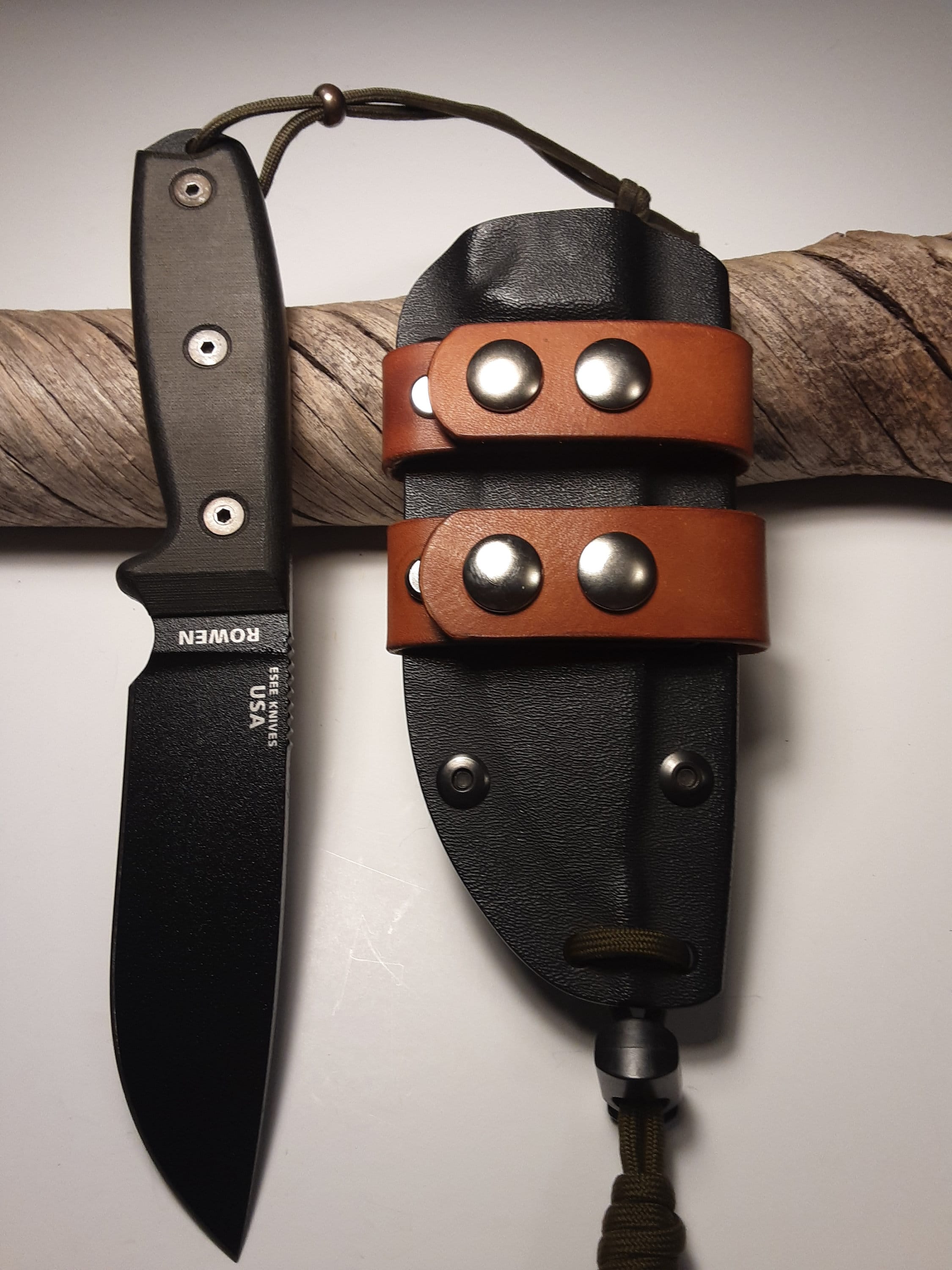 Leather straps for ESEE 3 &4 Knives Etsy 日本