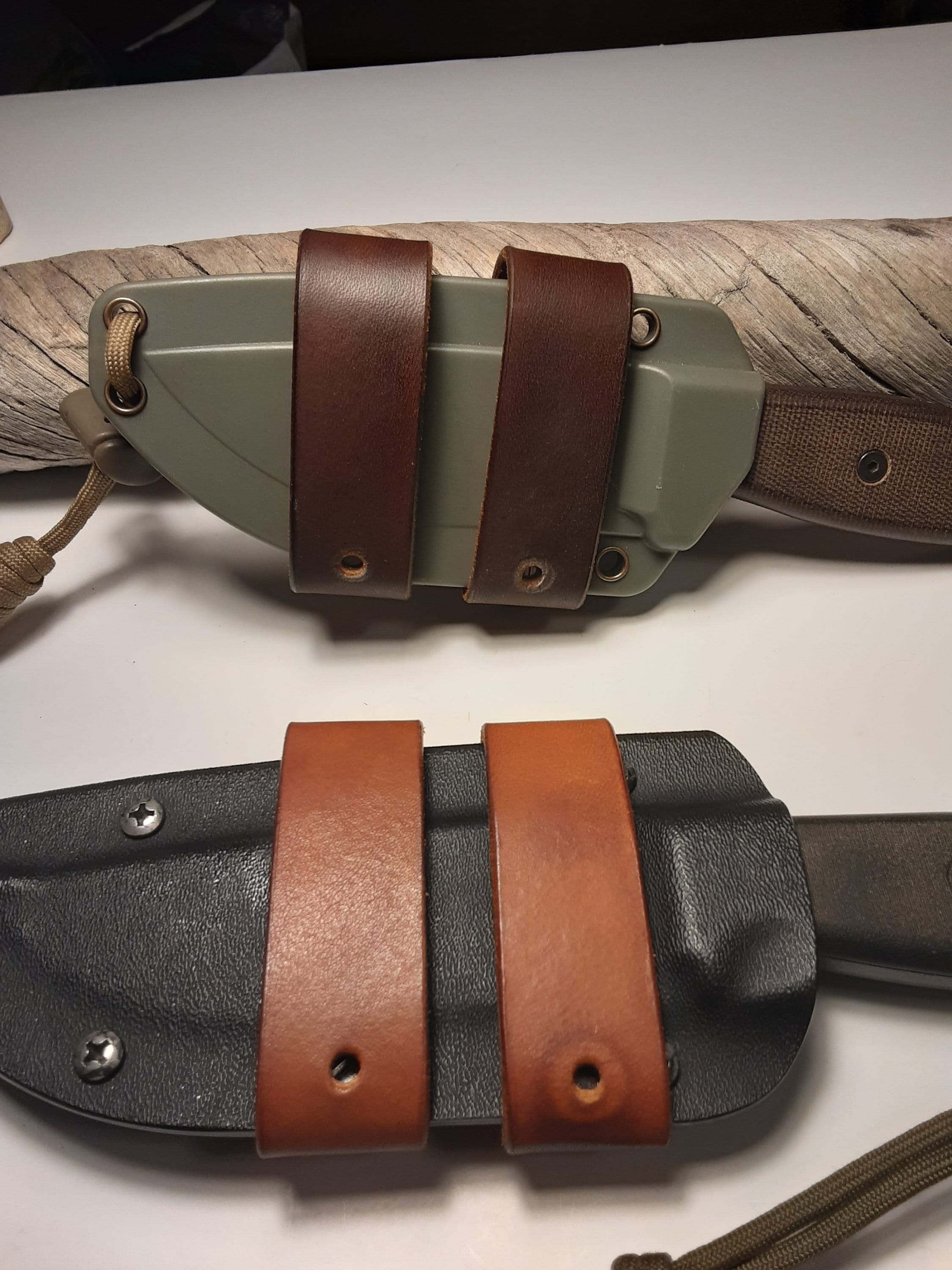 Leather straps for ESEE 3 &4 Knives Etsy 日本