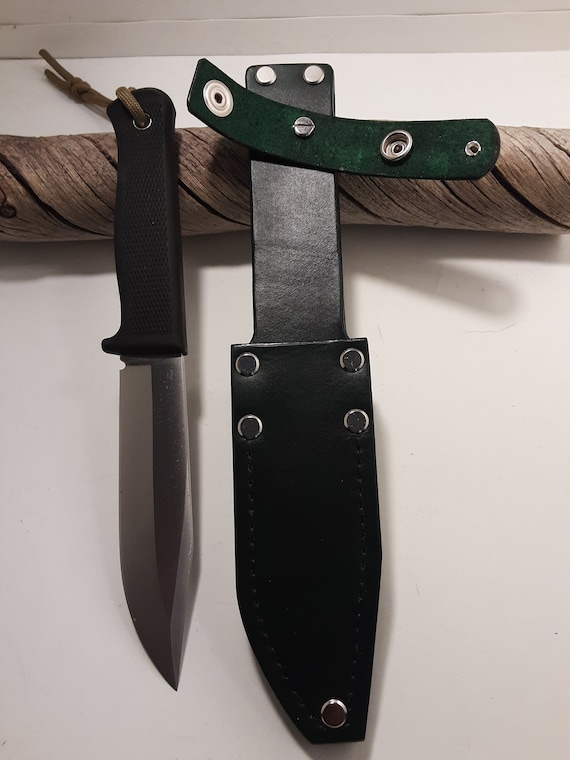 Fällkniven F1 Jagdmesser mit lam. CoS Stahl & Zytelscheide - Rechtshänder