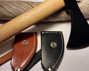 Leather cover and carrier for Cold steel tomahawk
