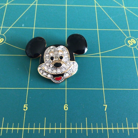 Disney Mickey Mouse Swarovski Arribas Crystal Bro… - image 5
