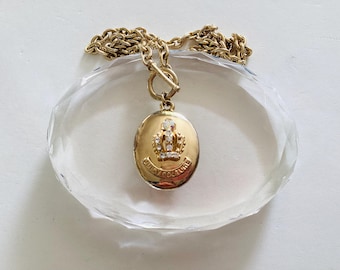 Vintage Limited Edition Juicy Couture hartmedaillonketting