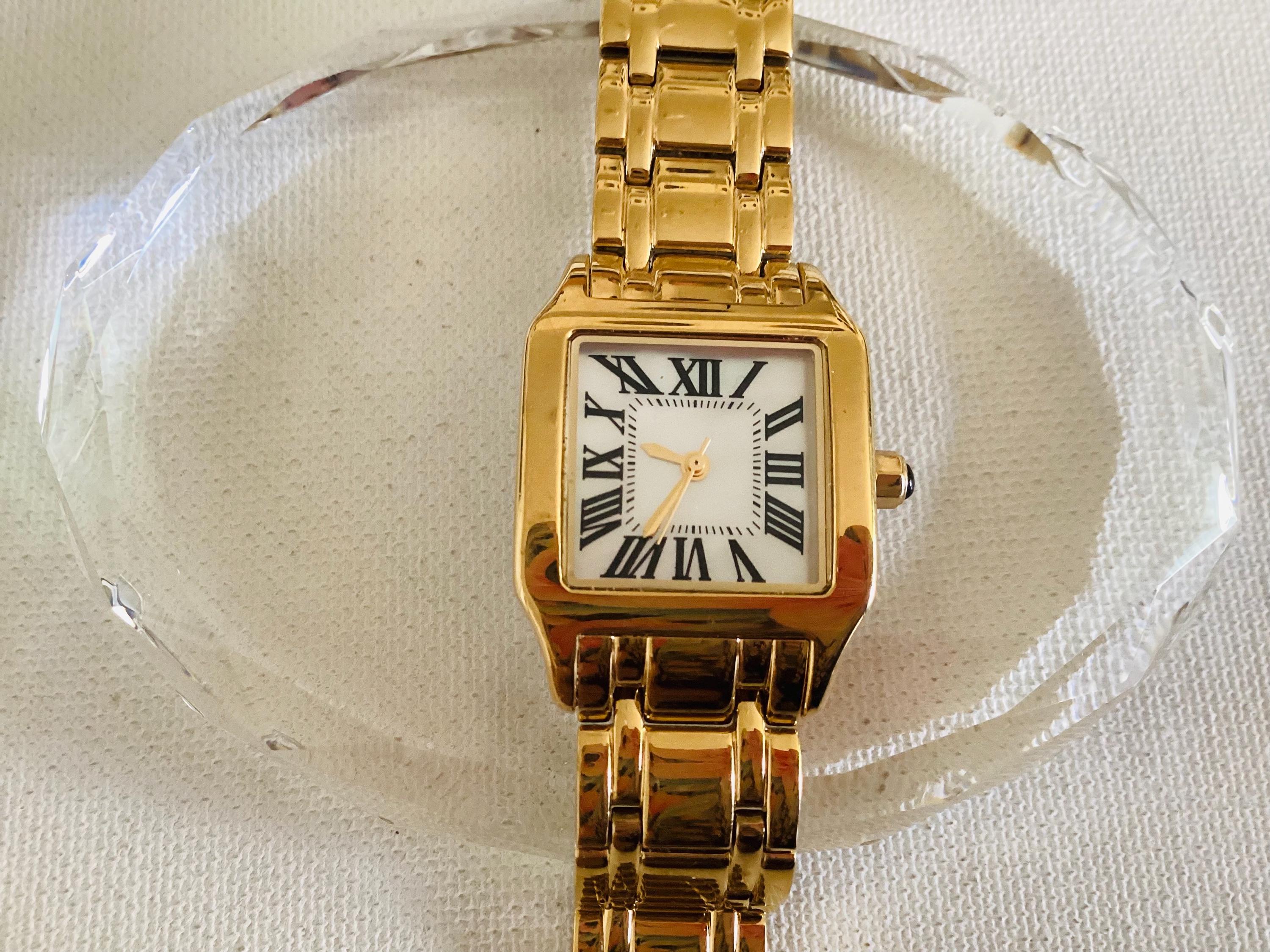 Milor Bronzo Italia Two Tone Mother of Pearl Roman Numeral Watch Swiss Movement Bronzo Italia Wristwatches for sale - eBay main image 2