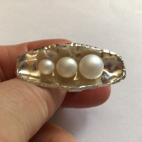 Vintage Ring.signed J.S. Silver 925 esh Water Pearl.size 6 Etsy