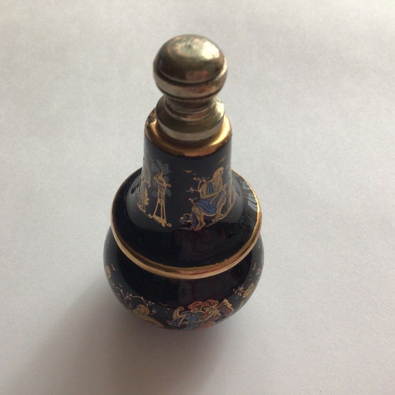 Vintage Snuff Bottle Chinese Asian Peking Reverse… - image 1
