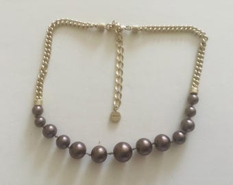 ジバンシー　ネックレス　パール　ゴールド　ビンテージ VINTAGE GIVENCHY ジバンシー ネックレス ゴールド ヴィンテージ