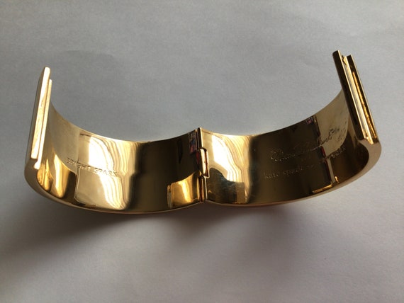 Kate Spade Vintage Bracelet.14k Gold plated.Yello… - image 5