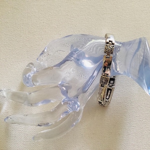 Brighton Tribeca silver plated link bracelet watch Brighton Tribeca Silver Plated Scroll Bar Link Bracelet  main image 4
