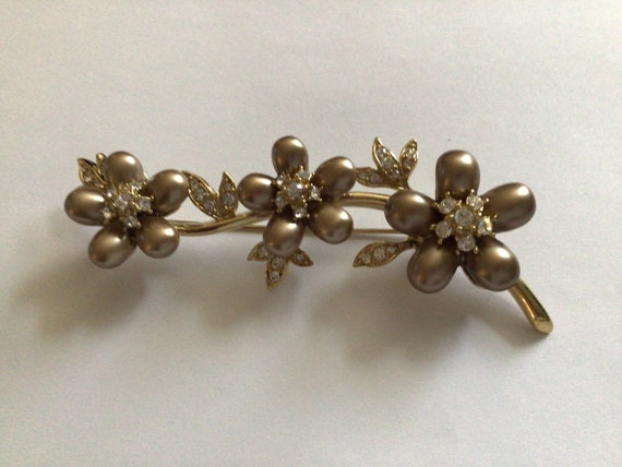 Nolan Miller Vintage Brooch Classic Collection.Go… - image 1