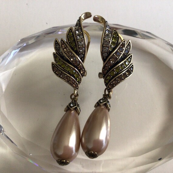 HEIDI DAUS"Touch Of Class" (Winged-Look/Bead Drop… - image 2