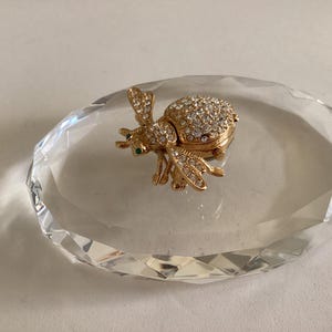 Vintage Joan Rivers Rhinestone Bee Locket Watch Pin - Etsy