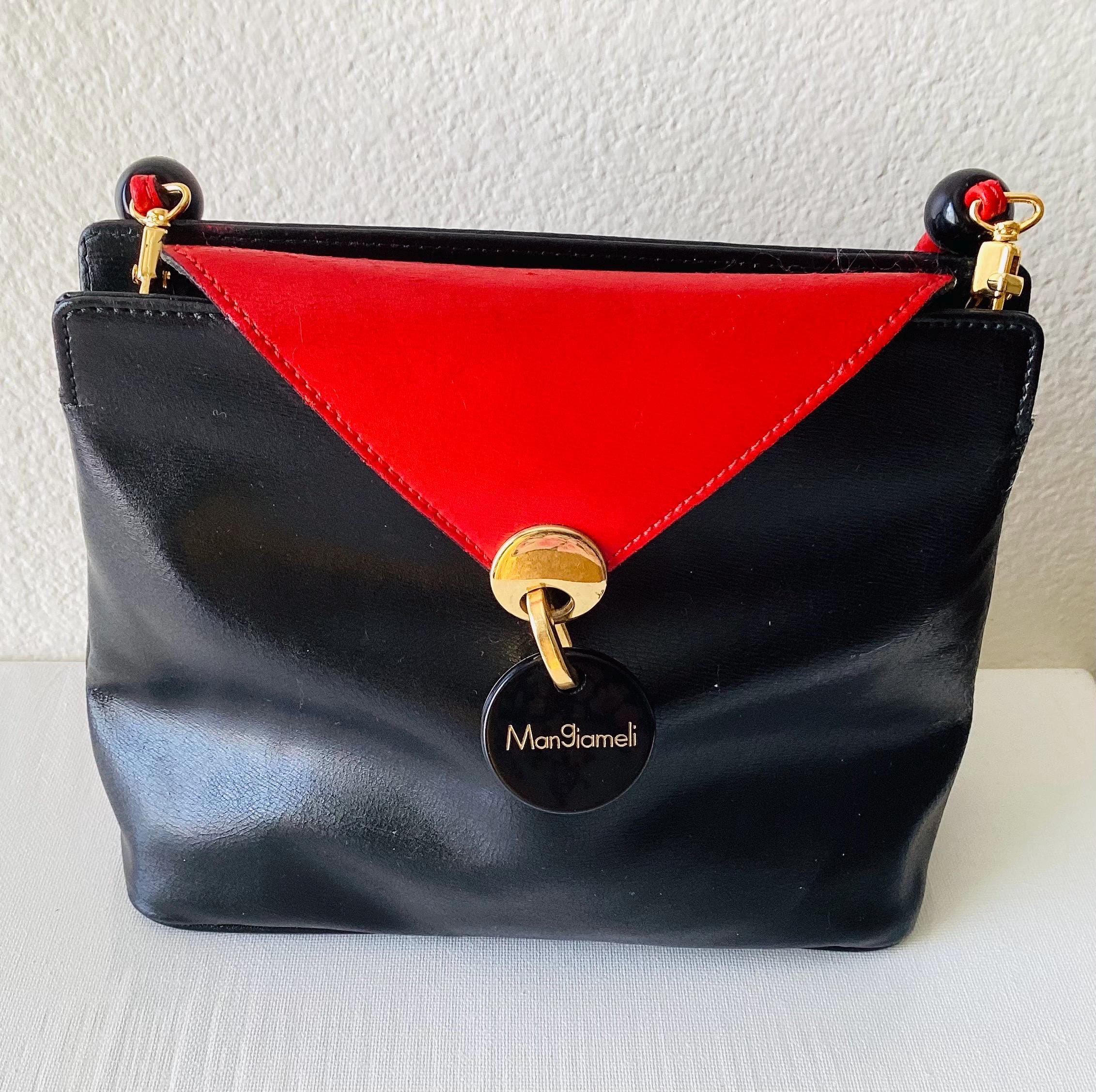 80s Italian Handbag - Etsy