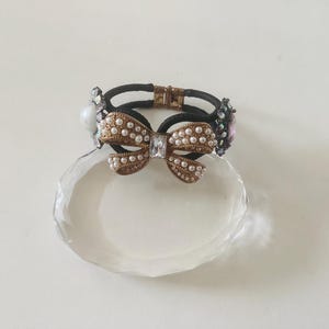 Betsey Johnson  Black and Silver bow necklace and bracelet Betsey Johnson | Jewelry | Betsey Johnson Bow Bracelet  main image 3
