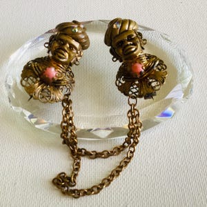 Vintage Blackmoor Alibaba Collection From HAR Chatelaine Brooch