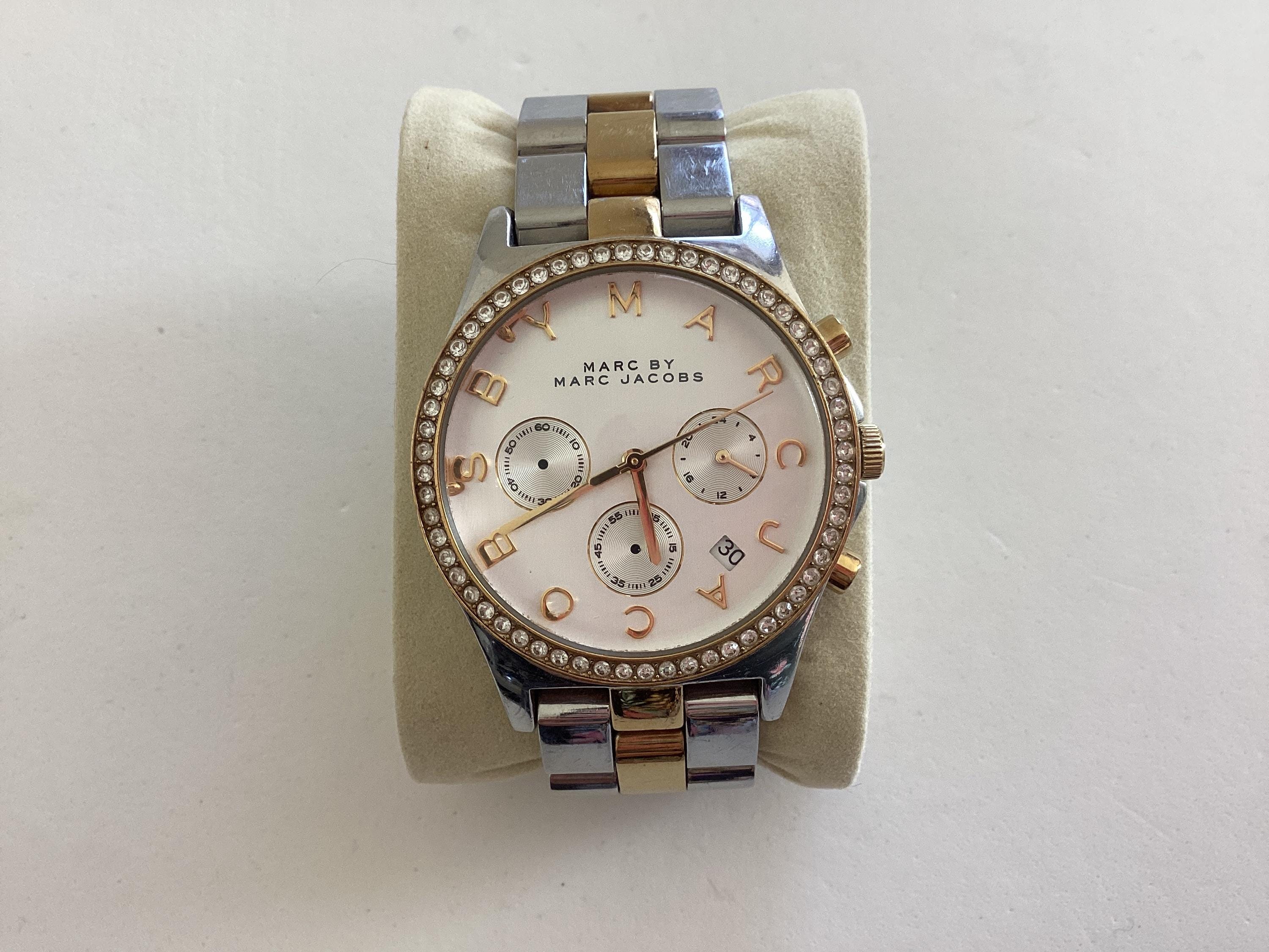 Ladies Watch Marc by Marc Jacobs Silver / Gold Tone.stainless
