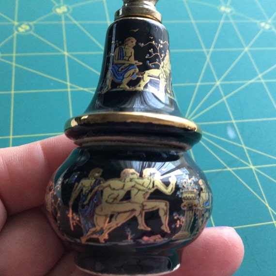 Vintage Snuff Bottle Chinese Asian Peking Reverse… - image 7