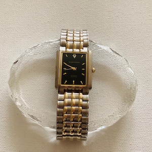 Vintage Sergio Valentine Damen Quarz Armbanduhr Flex Band