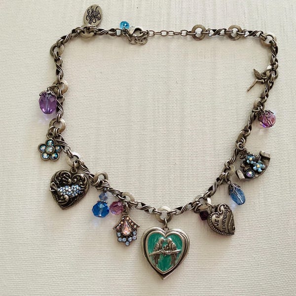 Vintage Kirk’s Folly Charms necklace