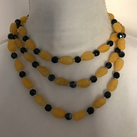 Czech beads deals necklace