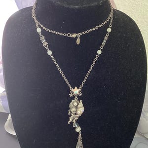 Vintage Kirks Folly Cupid Necklace