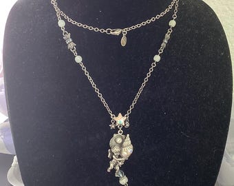 Vintage Kirks Folly Cupid Necklace