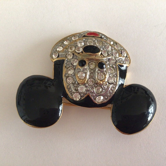 Disney Mickey Mouse Swarovski Arribas Crystal Bro… - image 3