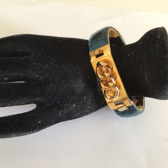 Vintage Picchioni Firenze Bracelet 24 K Gold Plat… - image 1
