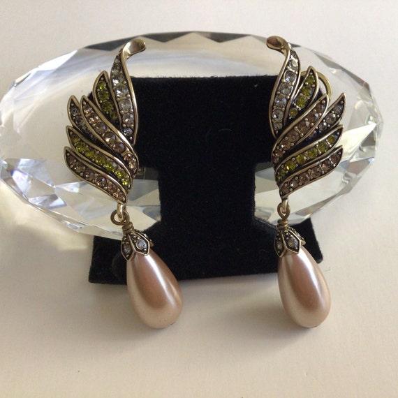 HEIDI DAUS"Touch Of Class" (Winged-Look/Bead Drop… - image 3