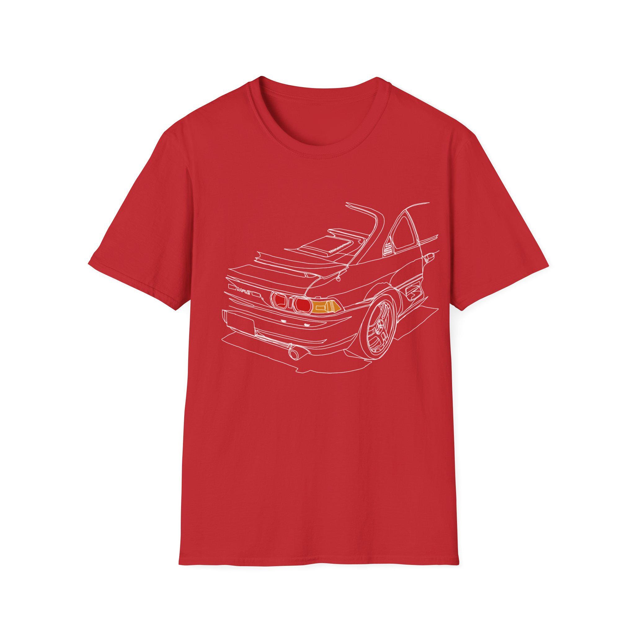 トヨタ MR2 SW20 Tシャツ：JDMカー愛好家向けアパレル - 米国限定注文 