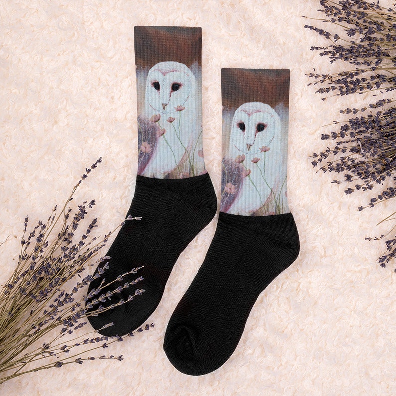 Funky Socks Cute Animal Socks Owl Socks Cool Socks Colorful Socks Gag Gifts Crazy Socks Fun Socks Socks for Women Funny Socks