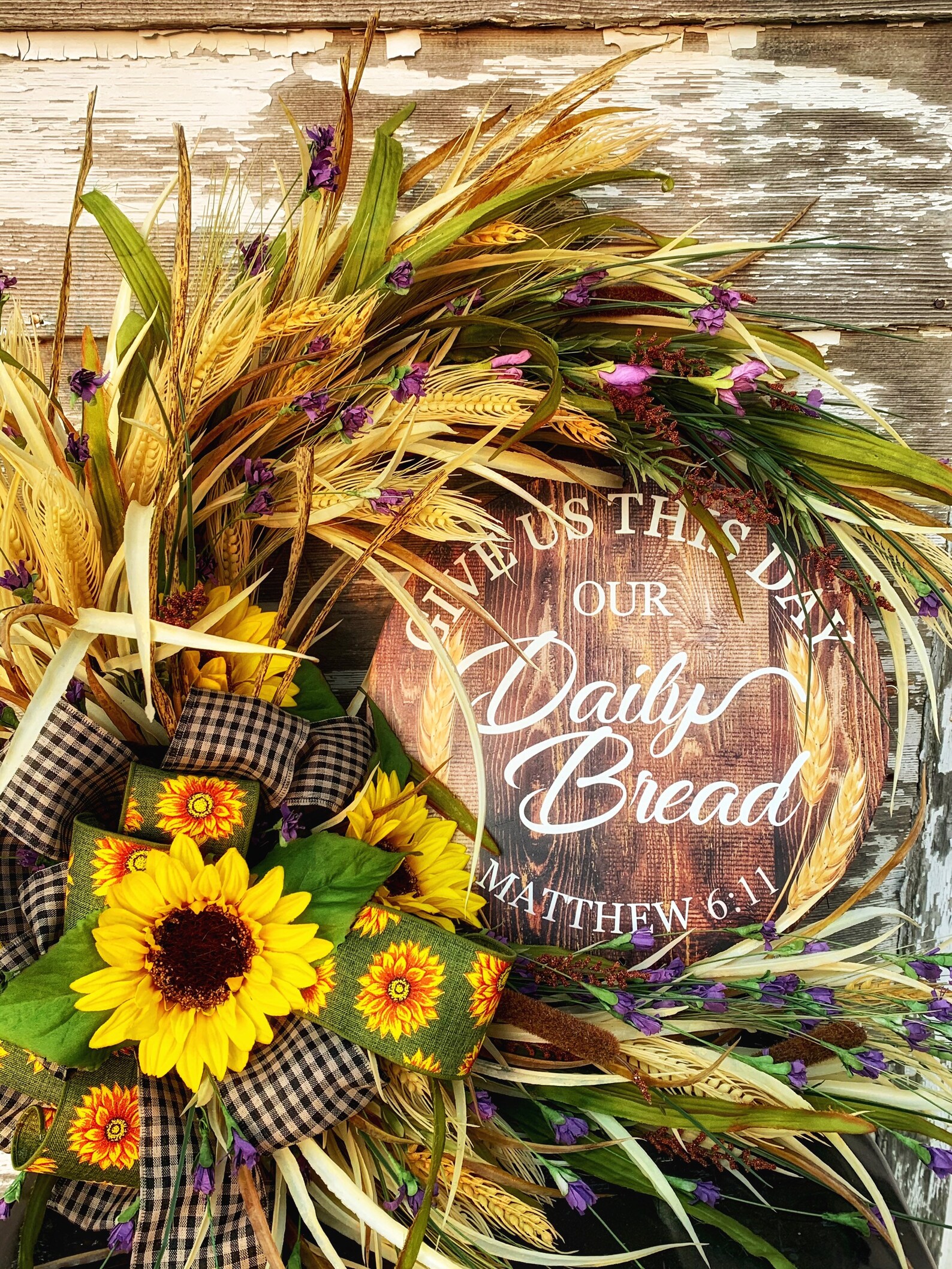 Wall Decor Wreath Rustic Farmhouse Wreath Kitchen Wreath Etsy