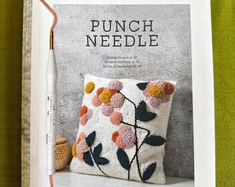 MINT: Punch Needle No 1 magazine by Rico Design | Multi-Lingual English German French