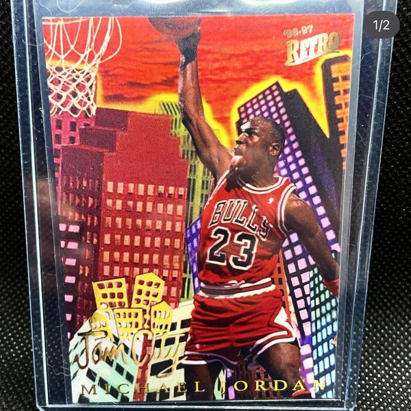 Michael Jordan fan made "Jam City" insert /150