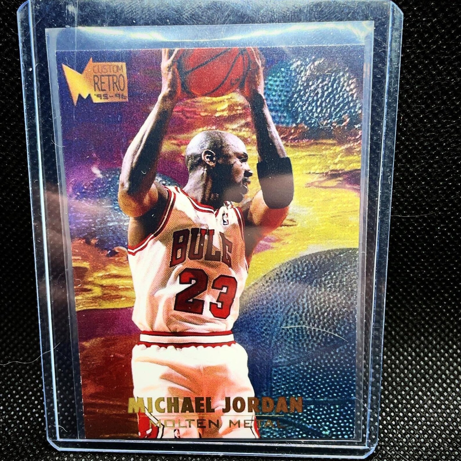 Michael Jordan Fan Made Card molten Metal Limited /150 Etsy UK