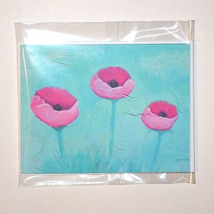 Floral Notecards Set: Flourish Art, Blank Greeting Cards