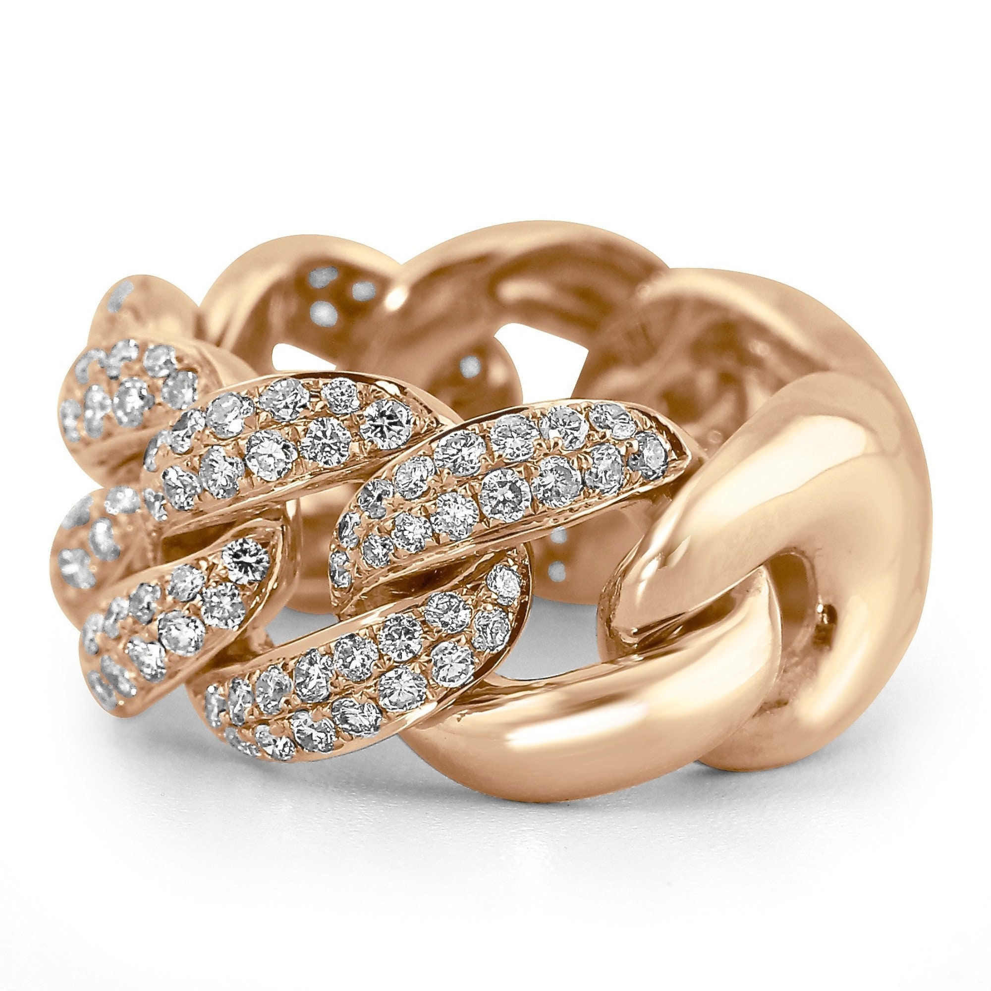Cuban Link Ring Men