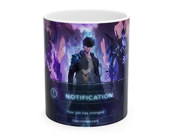 Job Change - Solo Leveling Inspired Coffee Mug!