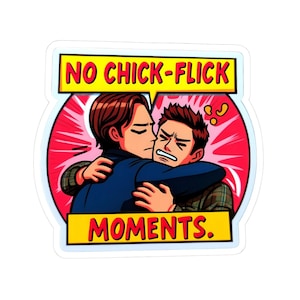 Supernatural Themed Sticker - Physical Product! -Featuring Dean and Sam!