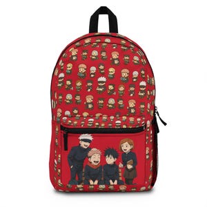 Jujutsu Kaisen Anime-Inspired School Backpack