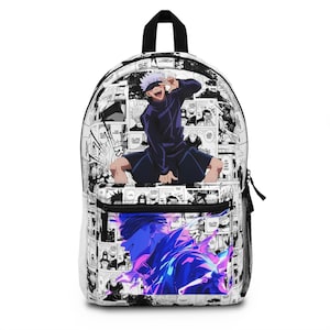 Gojo Satoru Anime-Inspired Graphic Backpack
