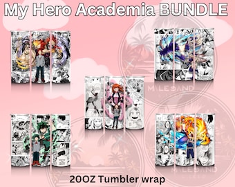 My Hero 20oz Tumbler Wrap Bundle