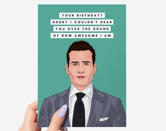 Harvey Specter Quote Etsy France