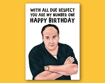 sopranos card etsy