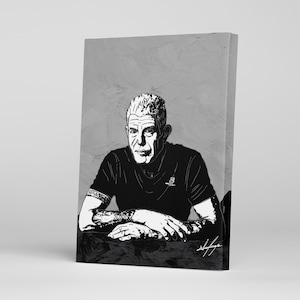 Arte de Anthony Bourdain