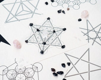 Crystal Grids Printable - Etsy
