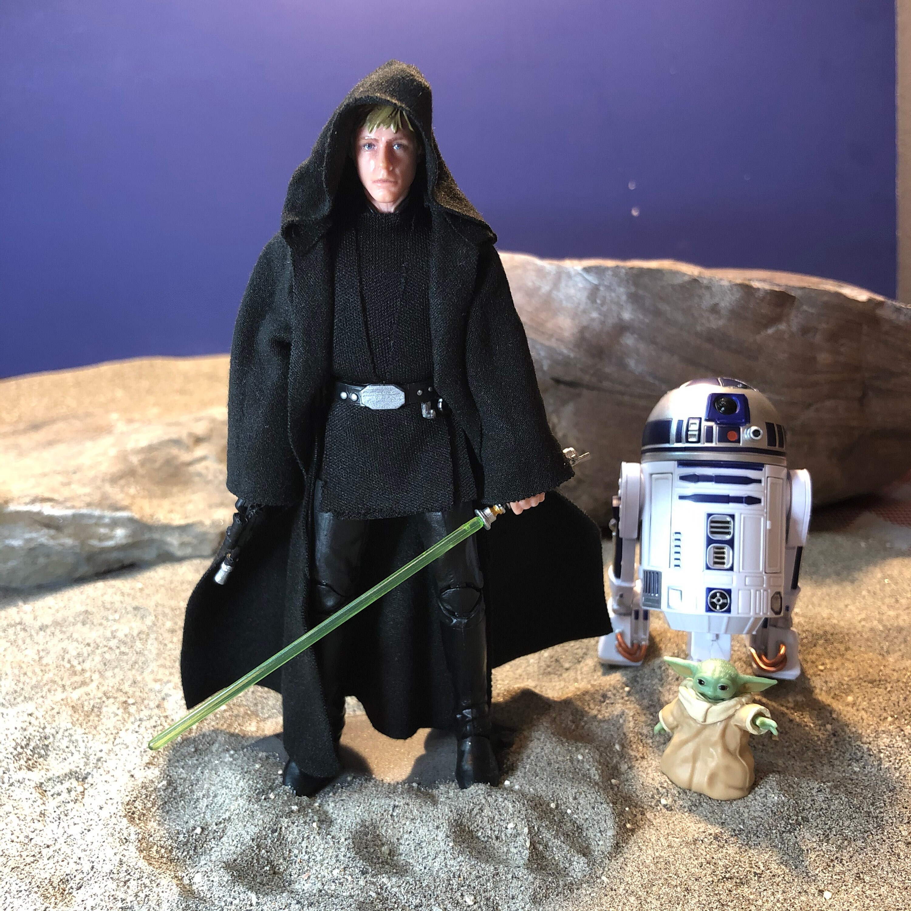 Custom Luke Skywalker Jedi Master Soft Goods Robe and Tunic the