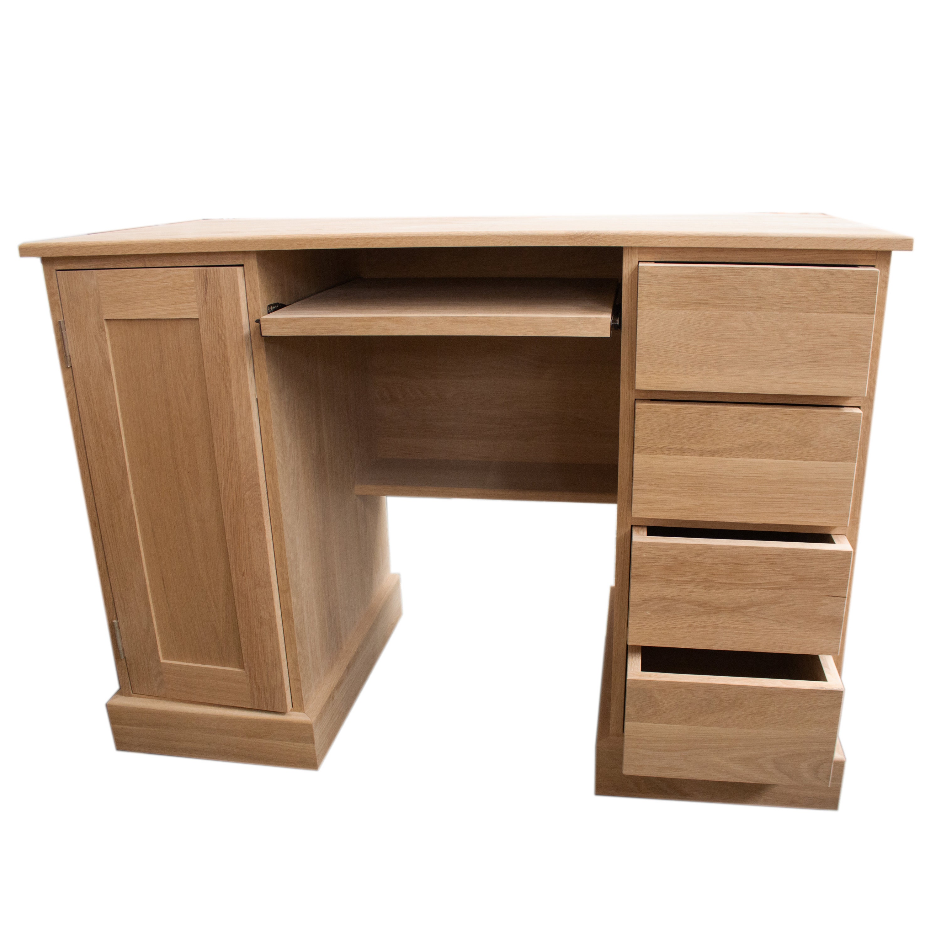 Solid Pine Computer Desk Etsy