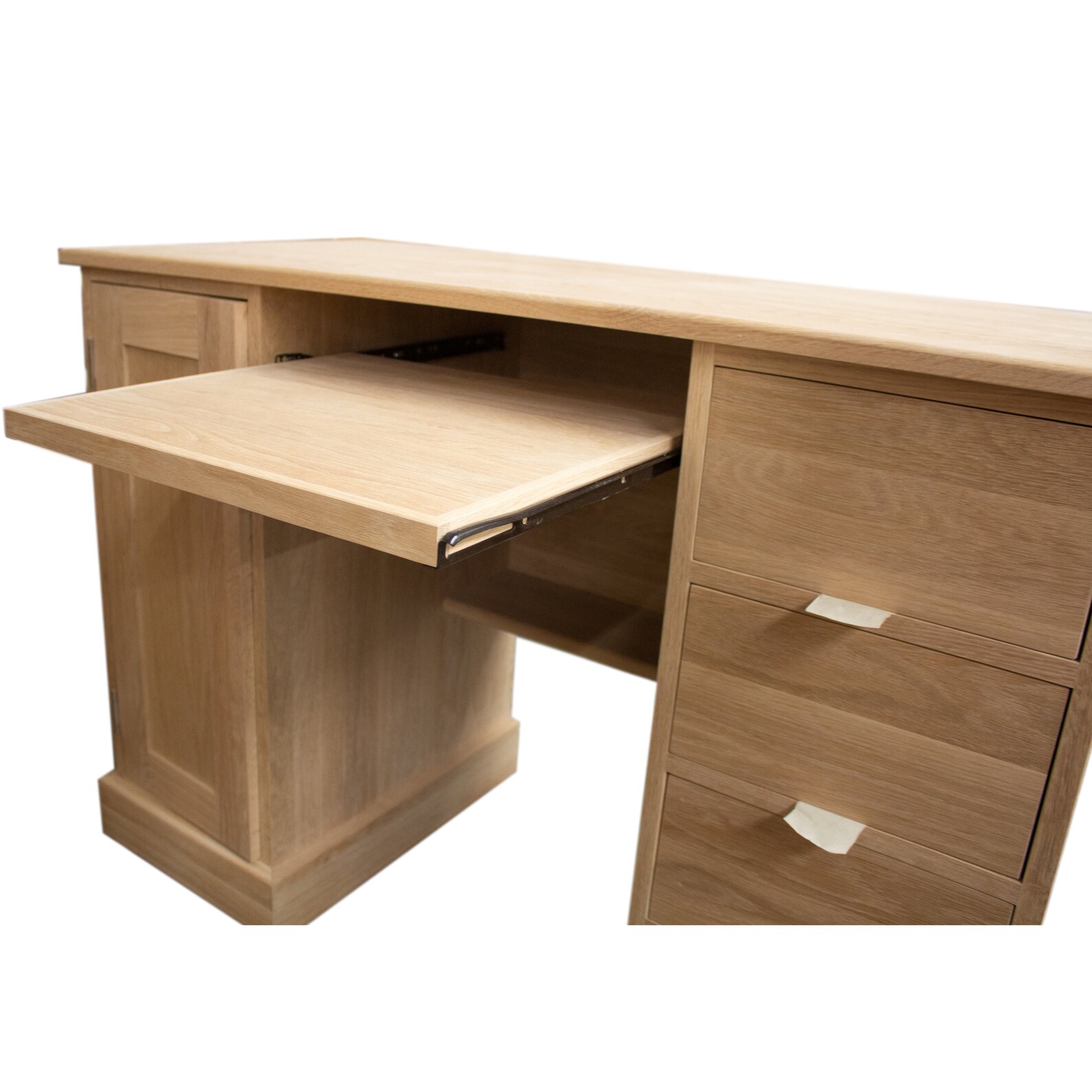 Solid Pine Computer Desk Etsy