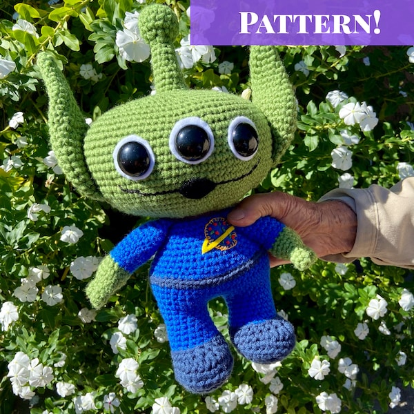 Alien Space Cadet Crochet Pattern