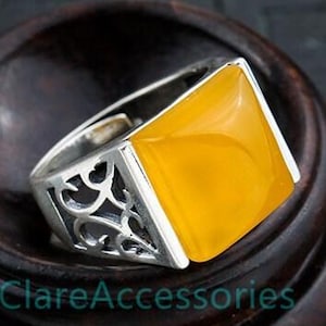 13MM Square Silver Ring Blanks, 925 Sterling Silver Ring Blanks, Rings Blank For Cabochon Gemstone Setting KTJ471